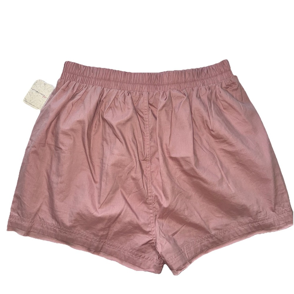 NWT We The Free People Intimately Day to Day Boxer Shorts Pink Pockets Small - Picture 11 of 14